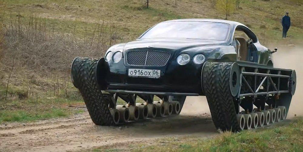 Ρώσος μετατρέπει Bentley Continental GT σε ...τανκ [βίντεο]