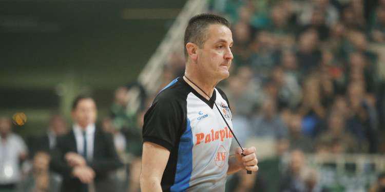 Ο Αναστόπουλος κληρώθηκε διαιτητής στο Παναθηναϊκός-Ολυμπιακός στα play offs