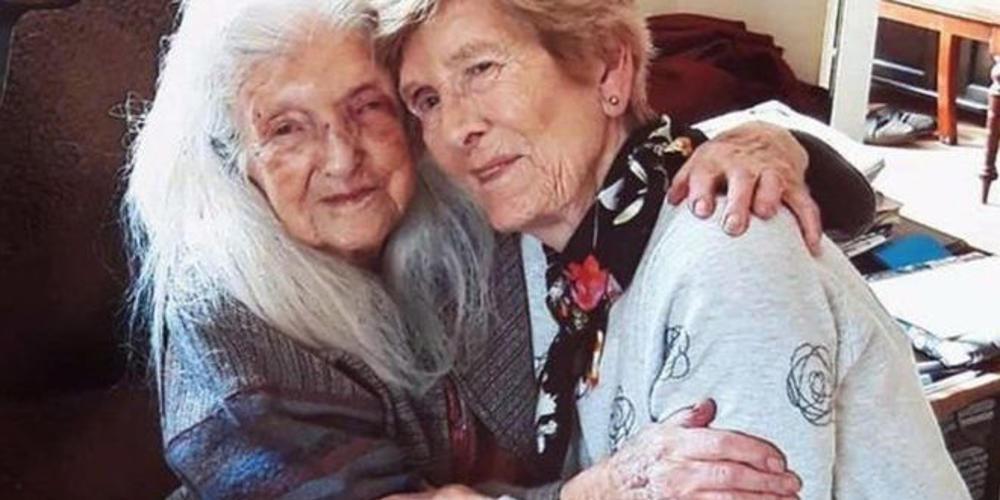 Απίστευτο: Στα 81 της είδε για πρώτη φορά την μητέρα της που είναι… 104 ετών!