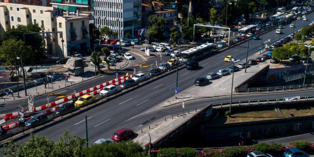 Κυκλοφοριακό κομφούζιο 15 ημερών στη Συγγρού με έργα 450 μέτρων