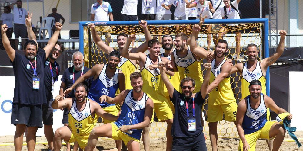 Μεσογειακοί Αγώνες 2019: Στον τελικό του beach handball η Ελλάδα με μυθική πρόκριση