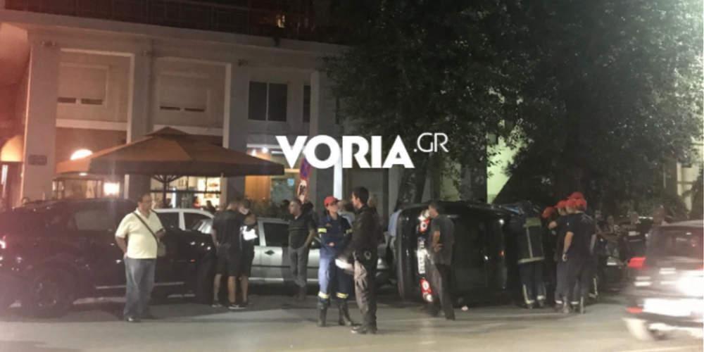 Χαμός στη Θεσσαλονίκη: Αυτοκίνητο τράκαρε με άλλα έξι στην παραλιακή