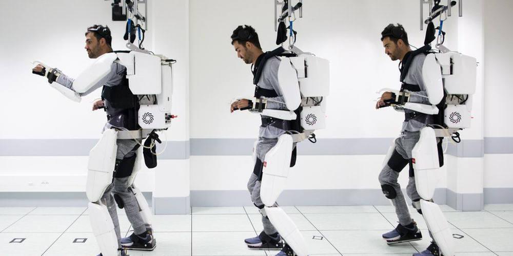 Παράλυτος άνδρας περπατά ξανά με τη βοήθεια ρομποτικού εξωσκελετού
