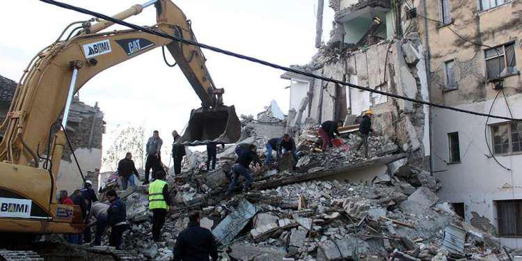 Σεισμός στην Αλβανία: Αυξάνονται οι νεκροί και οι τραυματίες από το χτύπημα του Εγκέλαδου
