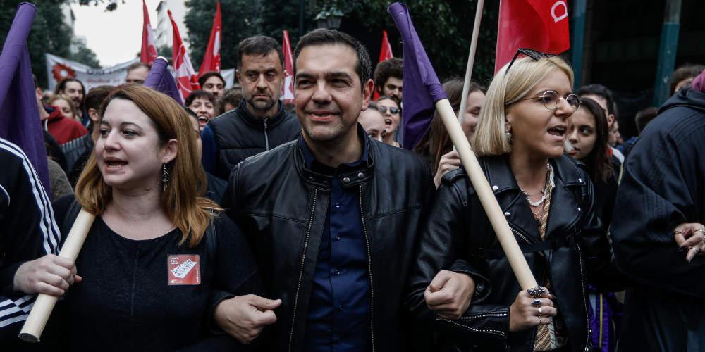 Τσίπρας για την πορεία: Όσοι νόμισαν ότι ξεμπέρδεψαν με τον ΣΥΡΙΖΑ ας το ξανασκεφτούν