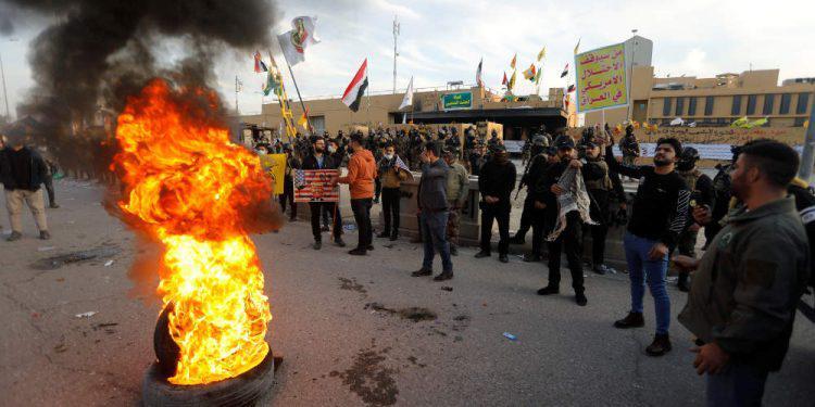 Αποχώρησαν όλοι οι διαδηλωτές από την αμερικανική πρεσβεία στη Βαγδάτη