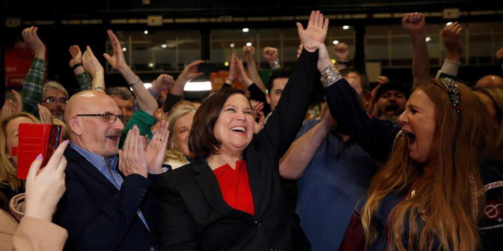 Ιστορική νίκη του Σιν Φέιν στις εκλογές στην Ιρλανδία
