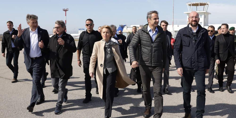 Ξεκάθαρο μήνυμα της ΕΕ από την Έβρο: Στήριξη στην Ελλάδα, χαστούκι στην Τουρκία