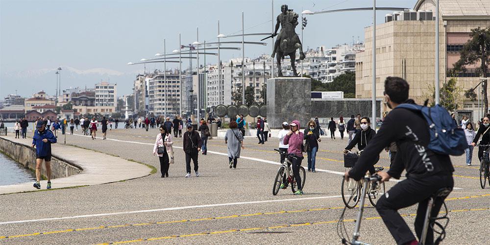 Χαλάρωση των μέτρων περιορισμού κυκλοφορίας στη Νέα Παραλία προτείνει ο Δήμος Θεσσαλονίκης