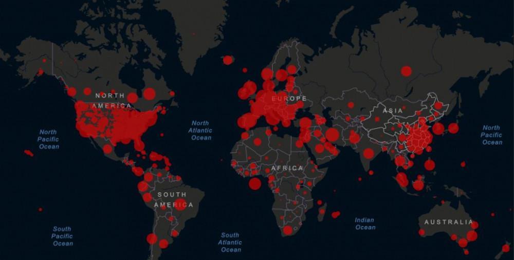 Κορωνοϊός: Πάνω από 50.000 οι νεκροί - Έσπασε το φράγμα του 1 εκατ. κρουσμάτων σε όλο τον κόσμο