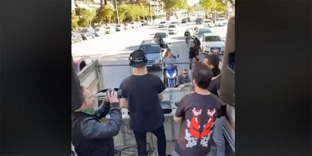 Θεσσαλονίκη: Γιόρτασαν τη λήξη της καραντίνας πάνω σε… φορτηγό [βίντεο]