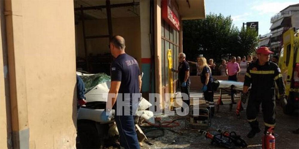 Τραγωδία στην Πάτρα: «Εισέβαλε» με το αυτοκίνητο σε συνεργείο και σκοτώθηκε