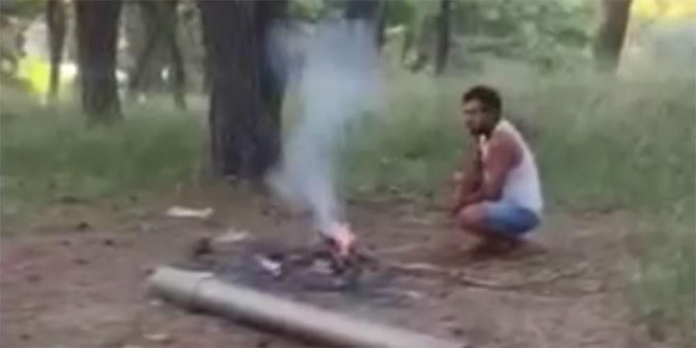 Μαλακάσα: Βίντεο - ντοκουμέντο με μετανάστες να ανάβουν φωτιά στο δάσος – Συνεχείς εκκλήσεις των κατοίκων