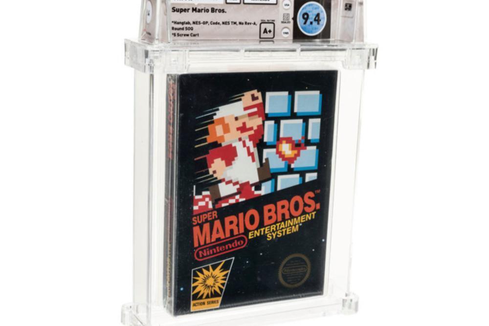 Το σφραγισμένο Super Mario Bros, έσπασε ρεκόρ και πουλήθηκε για 114.000 δολάρια