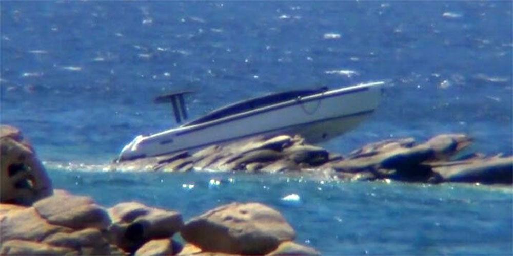 Μύκονος: Θαλάσσιες… περιπέτειες για Αιγύπτιο μεγιστάνα – Το σκάφος του «καρφώθηκε» σε βράχια