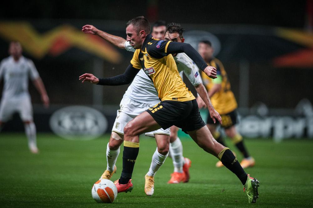 Europa League: Βραδιά εφιάλτης για την ΑΕΚ στην Πορτογαλία - 3-0 από την Μπράγκα