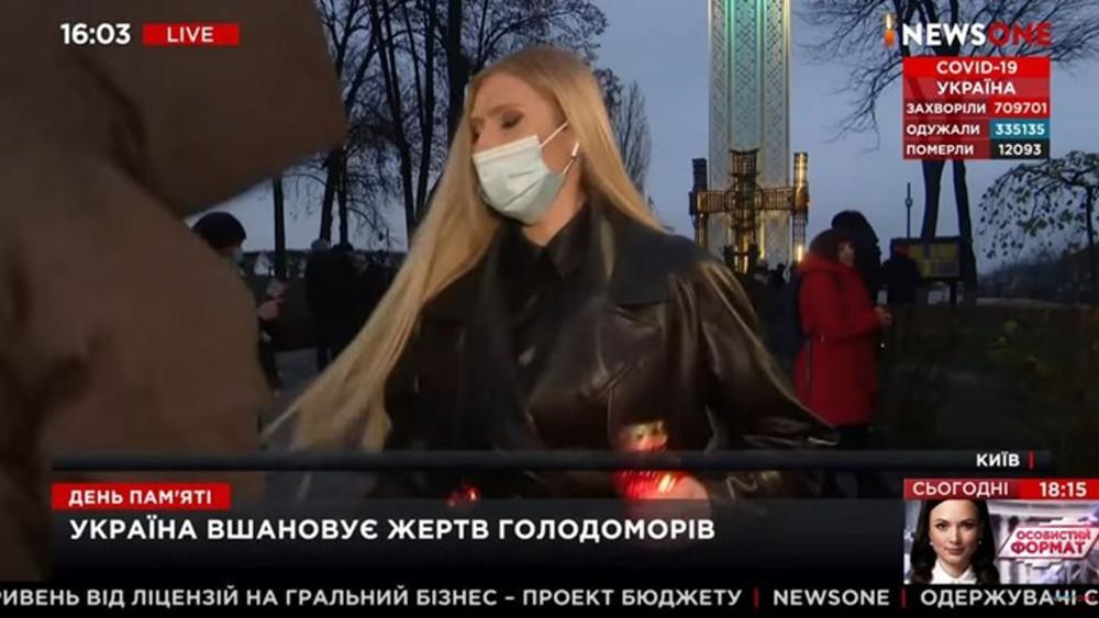 Επίθεση σε δημοσιογράφο σε ζωντανή μετάδοση στην Ουκρανία
