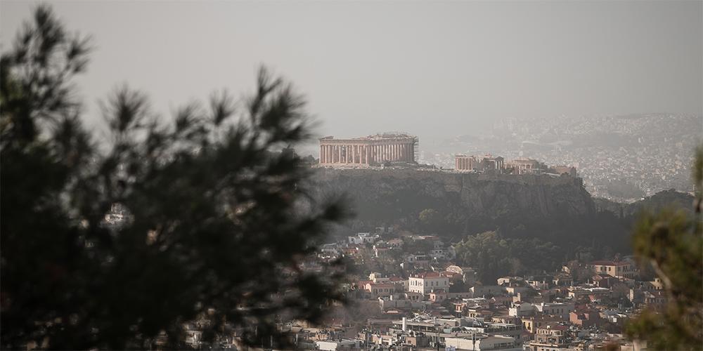 Αφρικανική σκόνη: Πότε θα καθαρίσει η Αθήνα - Η πορεία της χάρτες