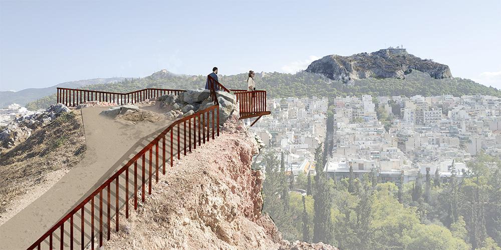 Αλλάζει όψη ο λόφος του Στρέφη - Όσα ετοιμάζει ο δήμος Αθηναίων στην περιοχή [εικόνες]