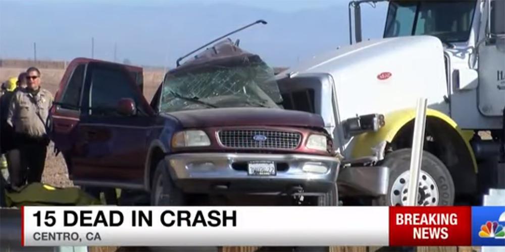 Καλιφόρνια: Τουλάχιστον 15 νεκροί από σύγκρουση SUV με φορτηγό που κουβαλούσε χαλίκι [βίντεο]