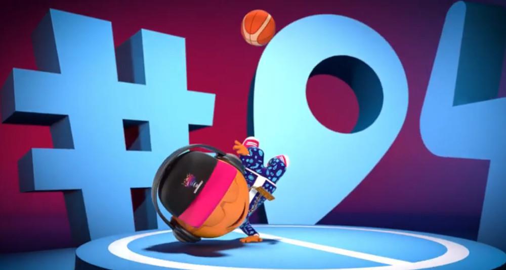 Ευρωμπάσκετ: Αποκαλύφθηκε ο «Bounce» η μασκότ της διοργάνωσης