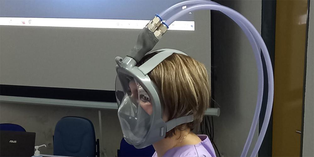 Στο Μποδοσάκειο Νοσοκομείο η πρώτη μικροβιοκτόνος μάσκα