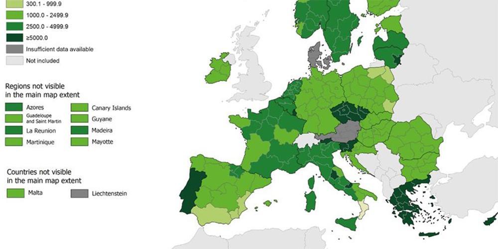 Χάρτης ECDC-Κορωνοϊός: Στο «πράσινο» η Ελλάδα