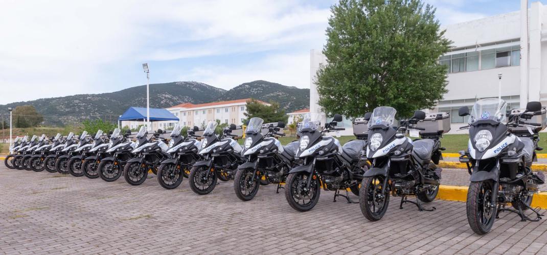 Ενισχύεται ο στόλος της Ελληνικής Αστυνομίας με 16 νέες μοτοσικλέτες