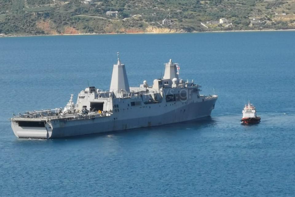 Στη Σούδα το ελικοπτεροφόρο USS Iwo Jima