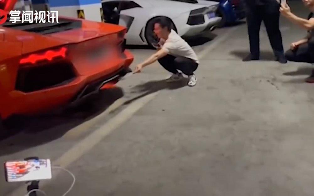 Οδηγός καταστρέφει την Lamborghini του προσπαθώντας να …ψήσει κεμπάπ