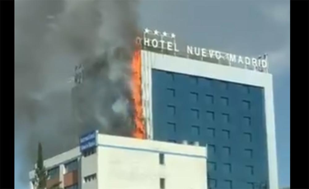 Συναγερμός στη Μαδρίτη: Στις φλόγες μεγάλο ξενοδοχείο [βίντεο]