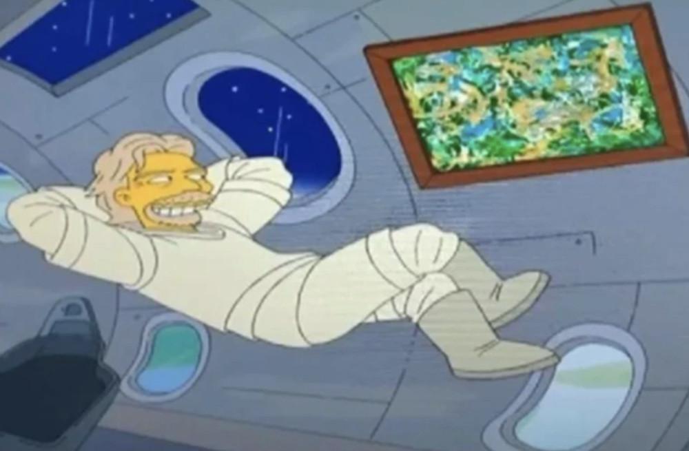 Οι Simpsons «προέβλεψαν» πριν 7 χρόνια το ταξίδι του Μπράνσον στο Διάστημα