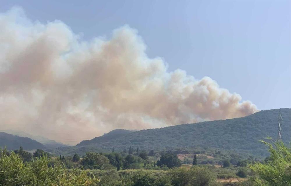 Αγρίνιο: Φωτιά στην περιοχή Θυρίου της Αιτωλοακαρνανίας