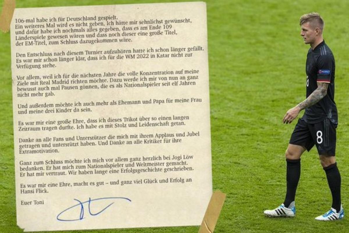 Euro 2020: Τέλος ο Κροος από την Εθνική Γερμανίας – «Θέλω να γίνω και καλύτερος σύζυγος και πατέρας»