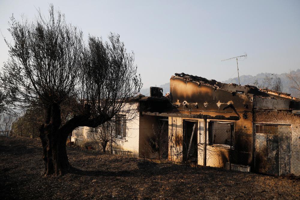 Φωτιά στην Αχαΐα: Συνεχίζεται η μάχη με τις φλόγες