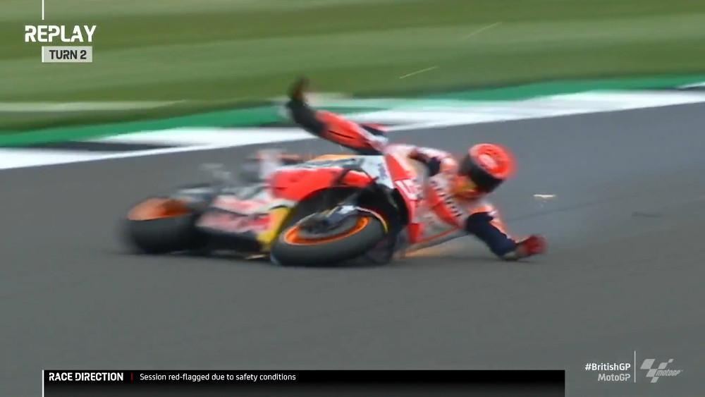 MotoGP: Τρομακτική πτώση με 270 χλμ/ώρα για τον Μαρκ Μάρκεθ [βίντεο]