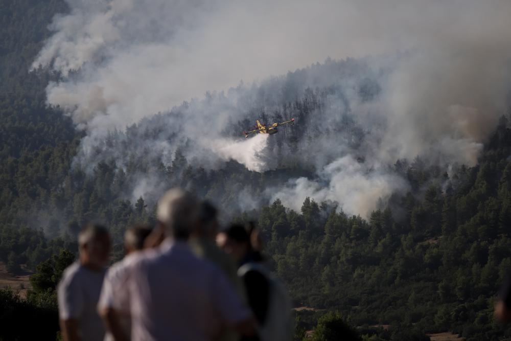 Κρήτη: Μεγάλη φωτιά στο Ρέθυμνο - Σπεύδει η Πυροσβεστική