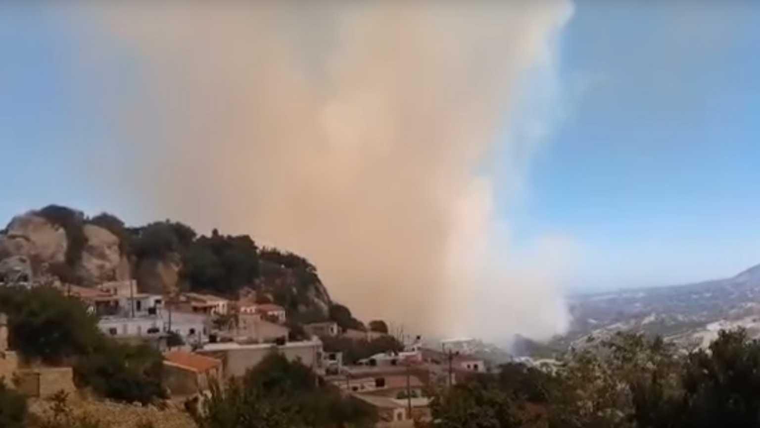 Φωτιά στην Κρήτη: Μάχη με τις φλόγες στον Άγιο Θωμά – Συναγερμός στην Πυροσβεστική