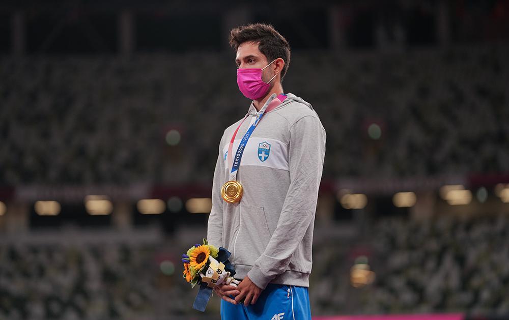 Ολυμπιακοί Αγώνες - Τεντόγλου: Η απονομή του χρυσού μεταλλίου