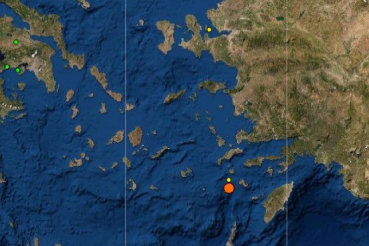 Σεισμός στη Νίσυρο: 4,1 Ρίχτερ «κούνησαν» το νησί