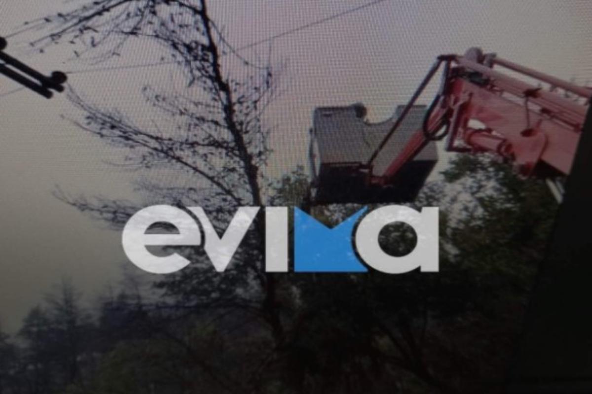 Εύβοια: Στο έλεος της κακοκαιρίας η περιοχή - Χωρίς ρεύμα και νερό οικισμοί, «πνίγηκε» η Κύμη