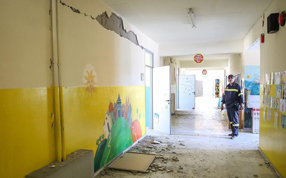 Σεισμός στο Ηράκλειο: Νέες καταρρεύσεις κτισμάτων από τη νέα δόνηση