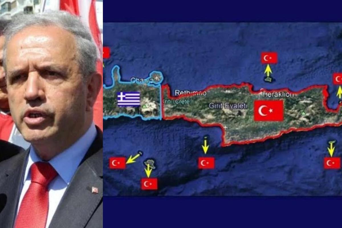 Απύθμενο θράσος από τούρκο απόστρατο: Τα 3/4 της Κρήτης ανήκουν στην Τουρκία