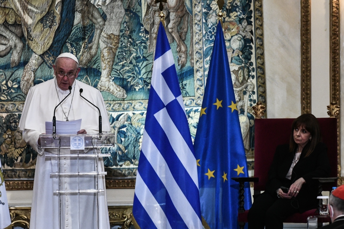 Συγκίνησε ο Πάπας Φραγκίσκος: Χωρίς την Ελλάδα, ο κόσμος δεν θα ήταν αυτό που είναι σήμερα [βίντεο]