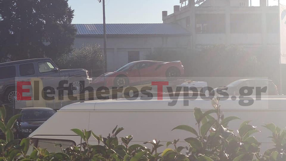 Φωτογραφία-ντοκουμέντο: Η μοιραία Ferrari του Τζώρτζη Μονογυιού, λίγη ώρα πριν την παραλάβει