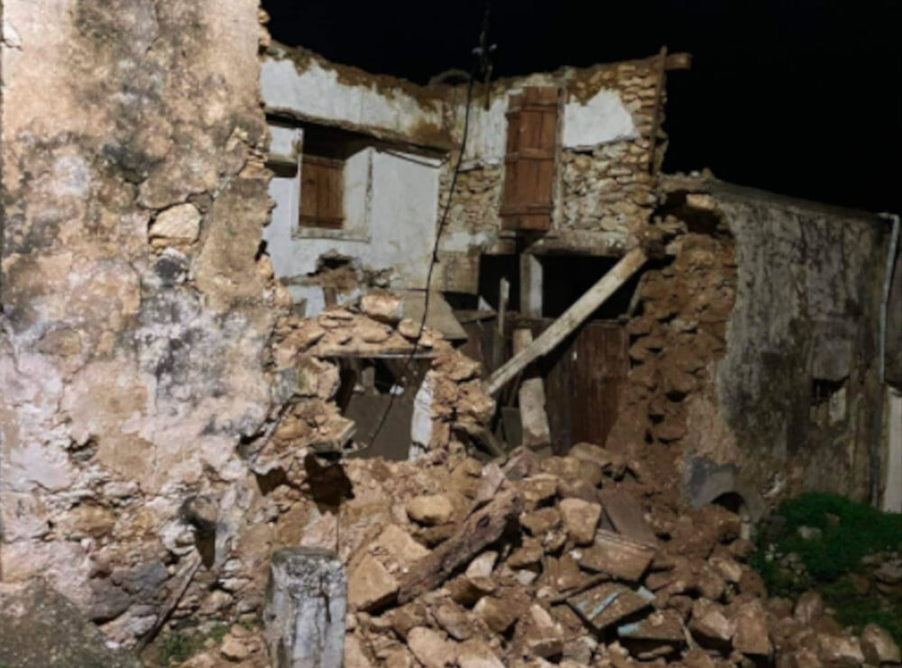 Κρήτη: Κατάρρευση σπιτιού