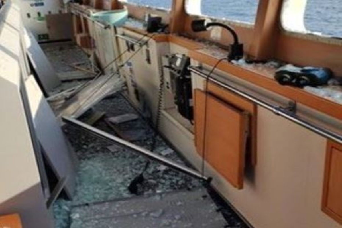 Πόλεμος στην Ουκρανία: «Χτυπήθηκε» τουρκικό πλοίο από οβίδα έξω από την Οδησσό [βίντεο]