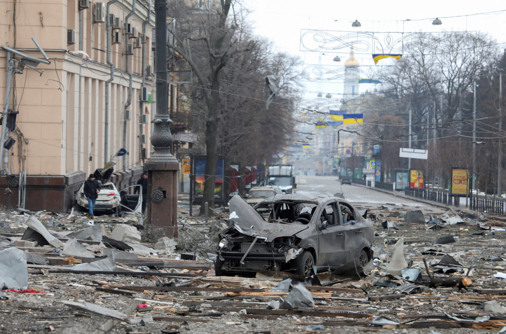 Πόλεμος στην Ουκρανία Χάρκοβο Ουκρανία: 8 νεκροί στο Χάρκοβο από βομβαρδισμούς