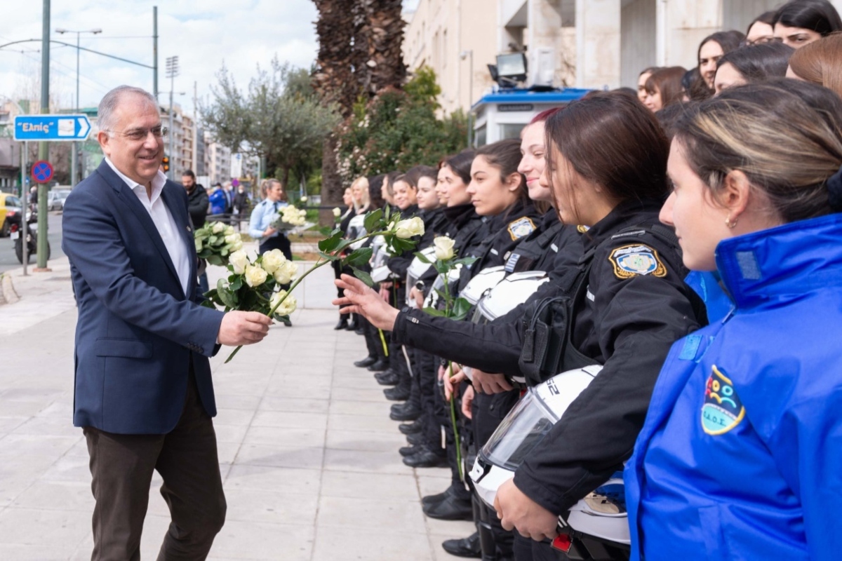 Θεοδωρικάκος: To μήνυμα του υπουργού Προστασίας του Πολίτη για τις γυναίκες της Ελληνικής Αστυνομίας