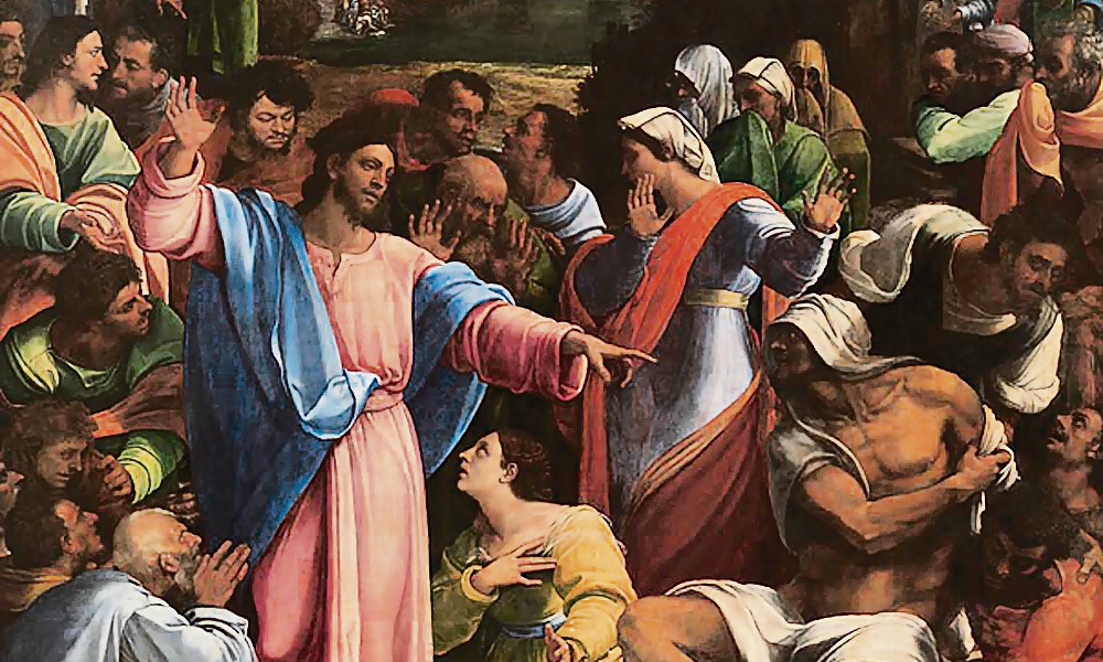 Φωτογραφία από το έργο του Sebastiano del Piombo «Η Ανάσταση του Λαζάρου», με την οποία καταπιάστηκαν στο βιβλίο τους
